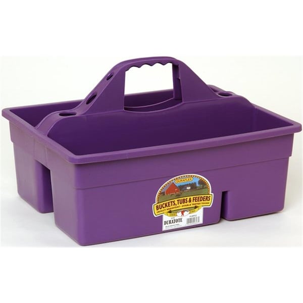 Miller Mfg DT6 Plastic Dura Tote Box, Purple MI300099 - main